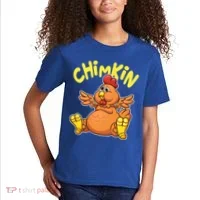 Funny Chimkin Meme Chunky Chicken Kids T-Shirt thumb 2