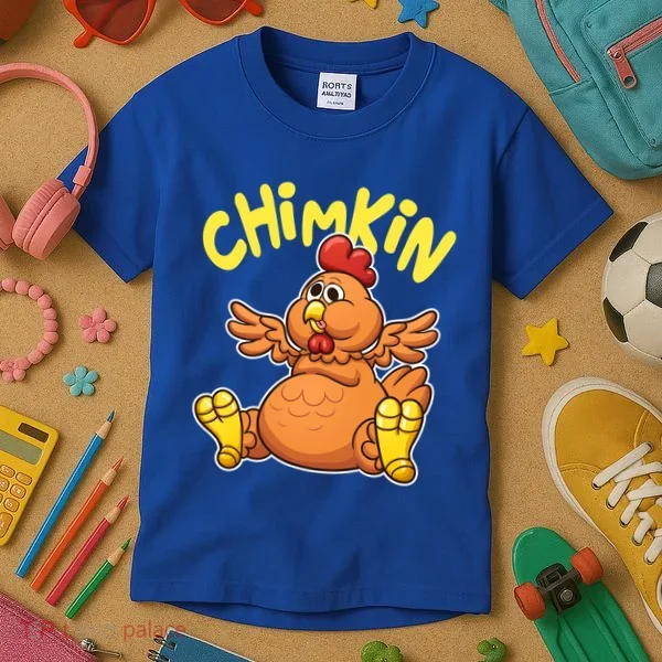 Funny Chimkin Meme Chunky Chicken Kids T-Shirt