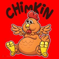 Funny Chimkin Meme Chunky Chicken Santa Hat thumb 1