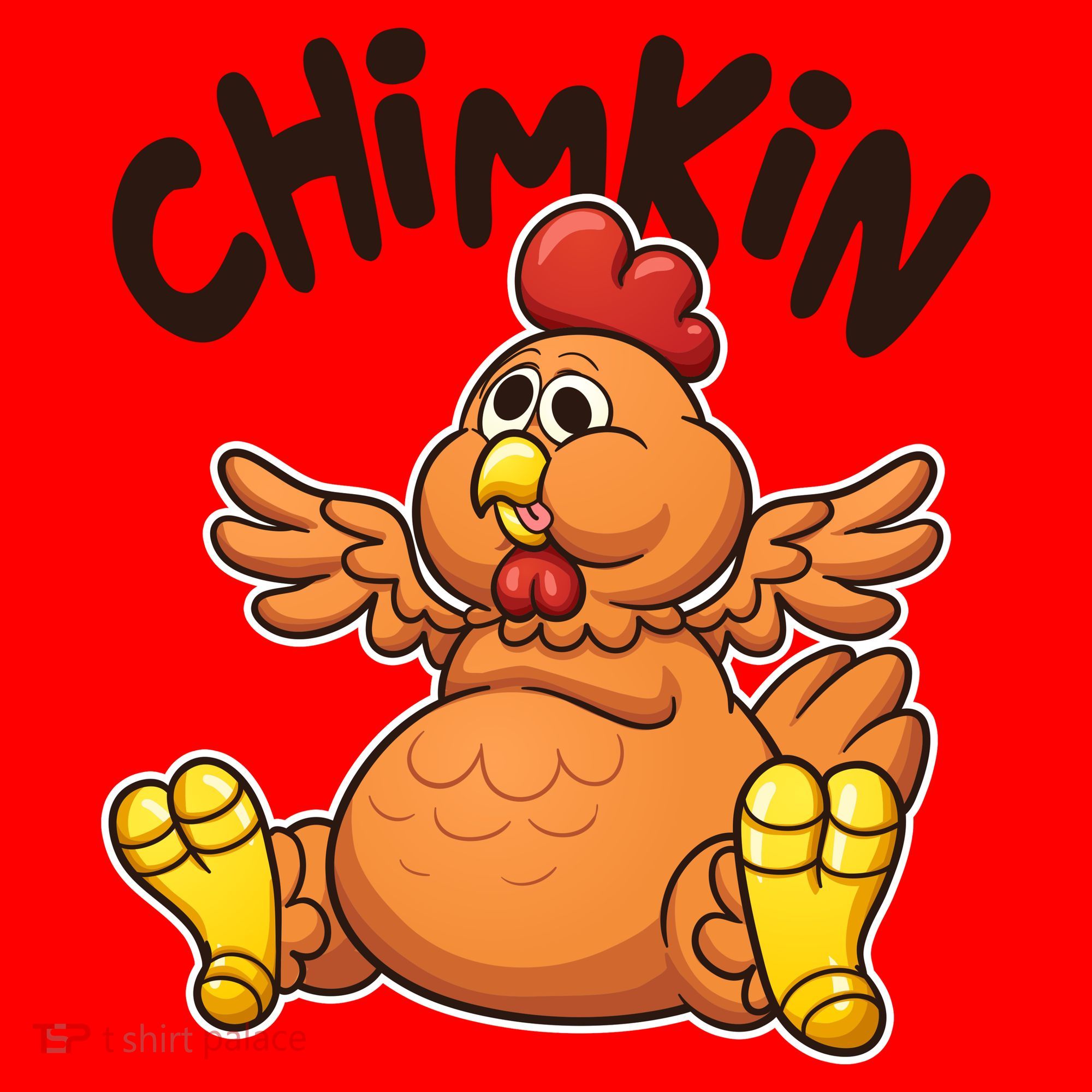 Funny Chimkin Meme Chunky Chicken Santa Hat