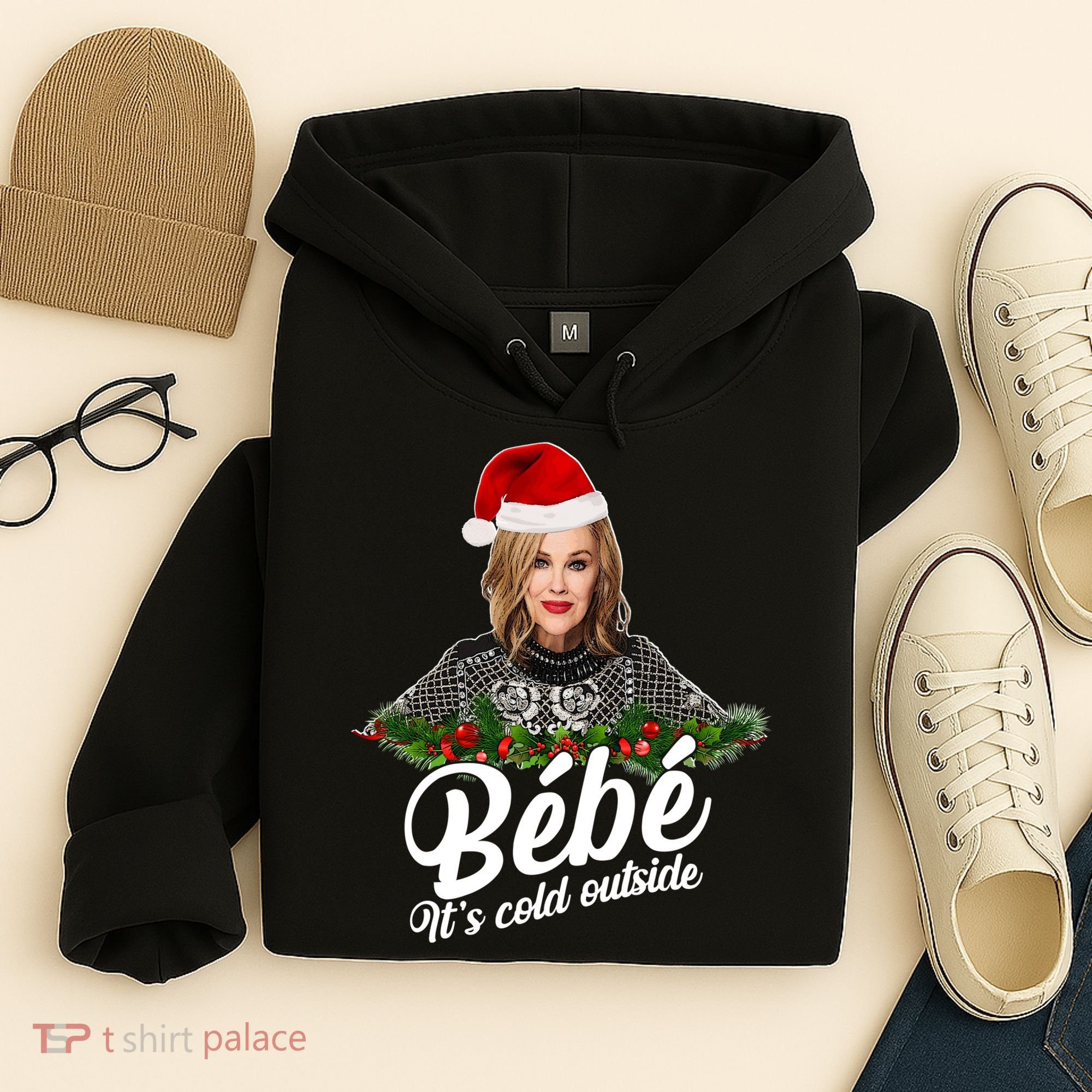 Funny Christmas Bebe It's Cold Outside  Hoodie