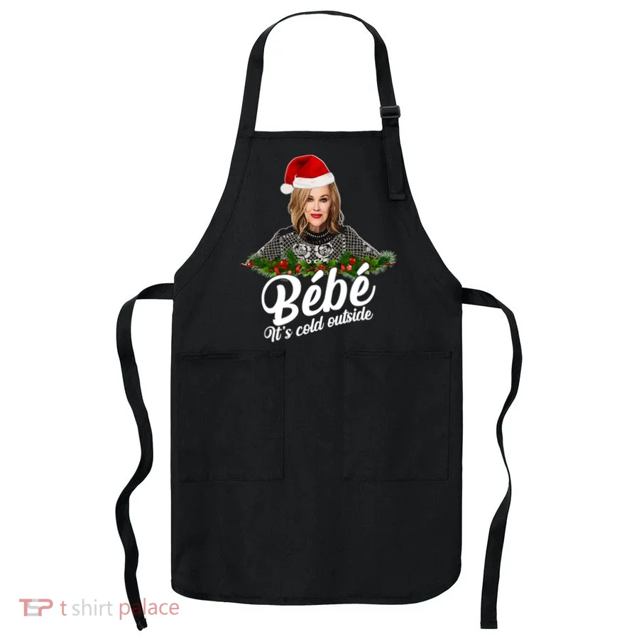 Funny Christmas Bebe It's Cold Outside  Apron