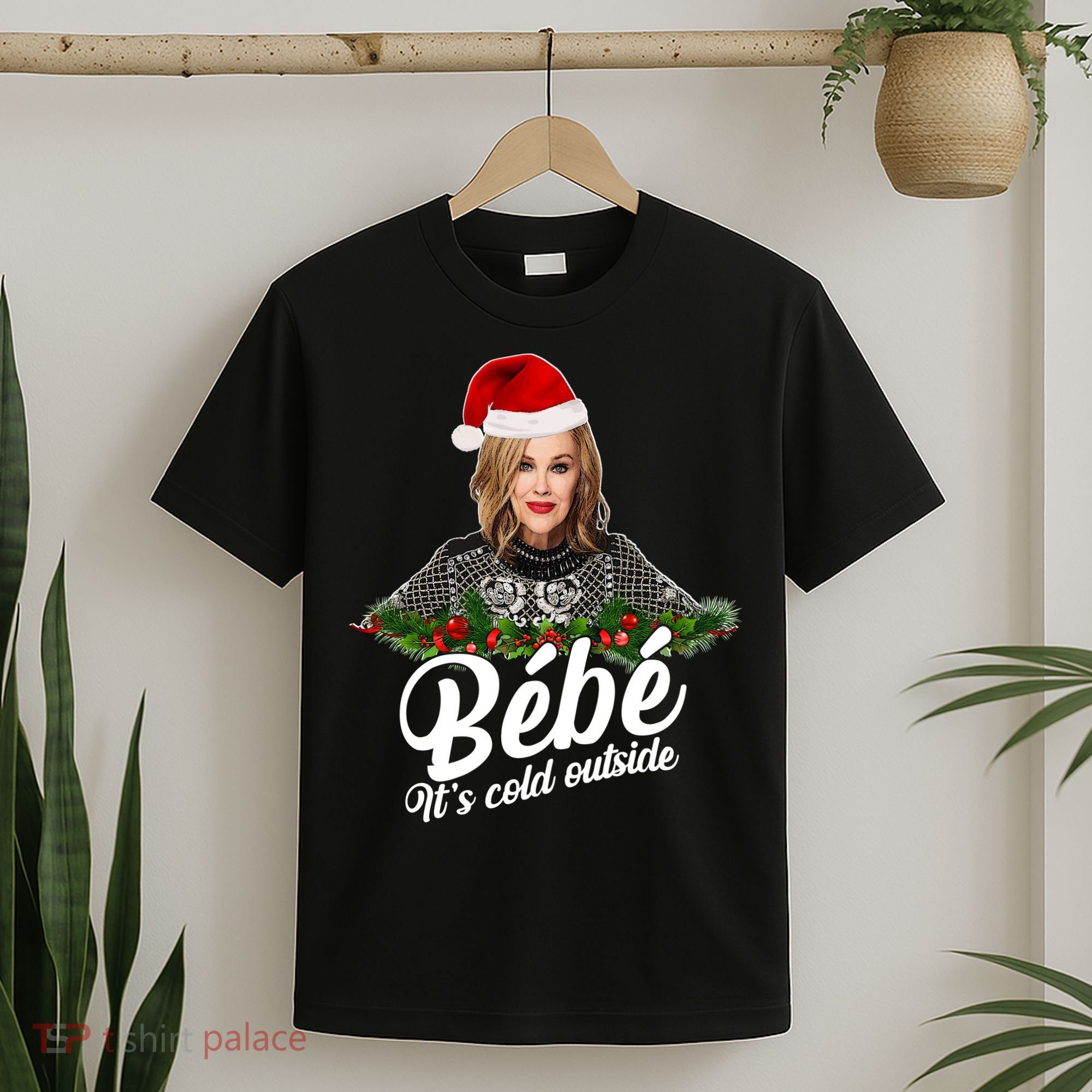 Funny Christmas Bebe It's Cold Outside  T-Shirt