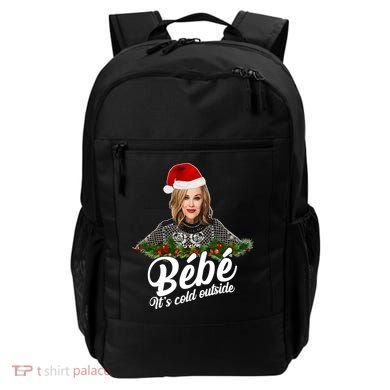 Funny Christmas Bebe It's Cold Outside  Backpack
