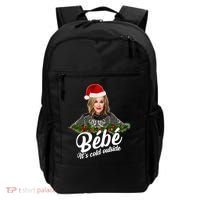Funny Christmas Bebe It's Cold Outside  Backpack thumb 0