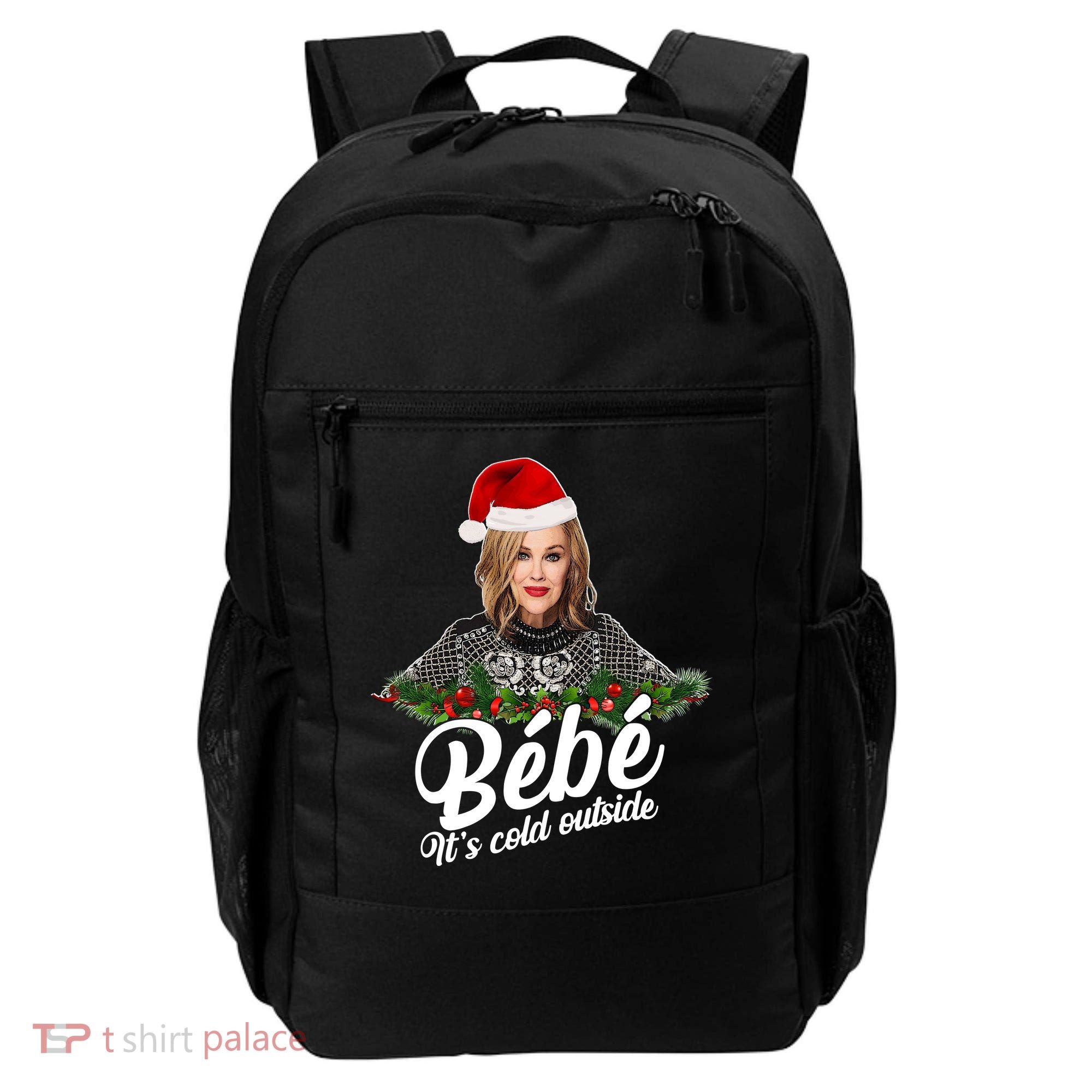 Funny Christmas Bebe It's Cold Outside  Backpack