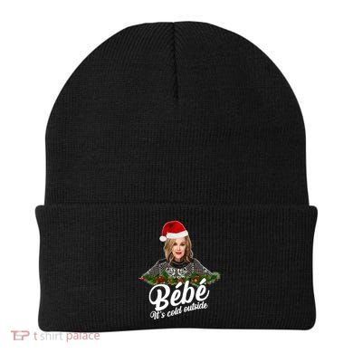 Funny Christmas Bebe It's Cold Outside  Beanie