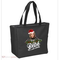 Funny Christmas Bebe It's Cold Outside  Tote Bag thumb 2
