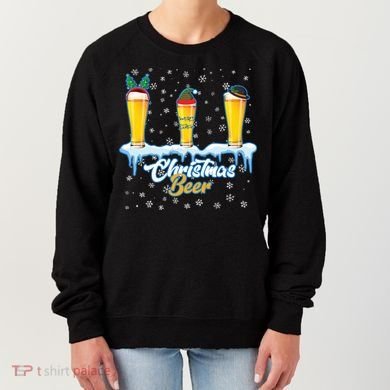 Funny Christmas Beer Women's Sweatshirt