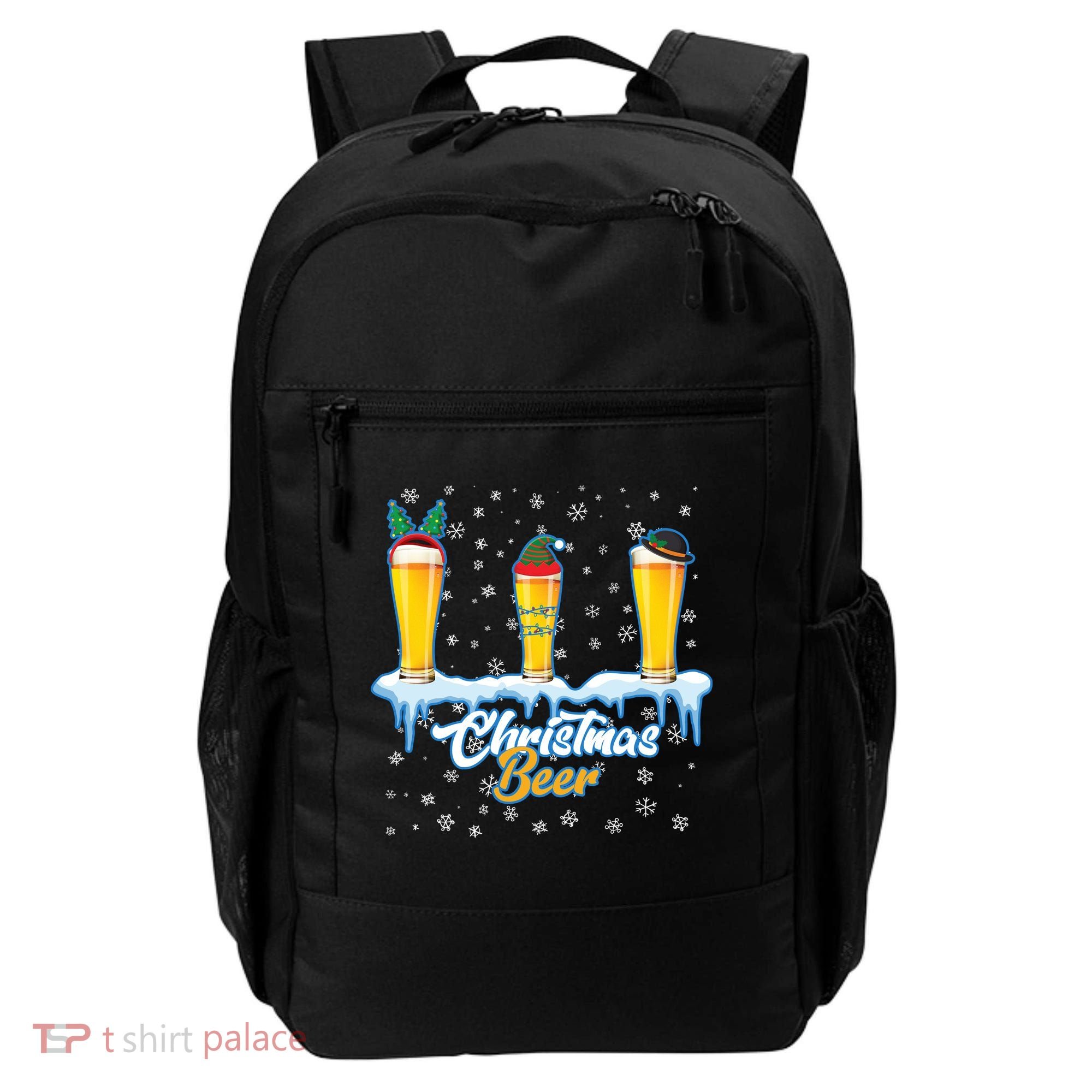Funny Christmas Beer Backpack