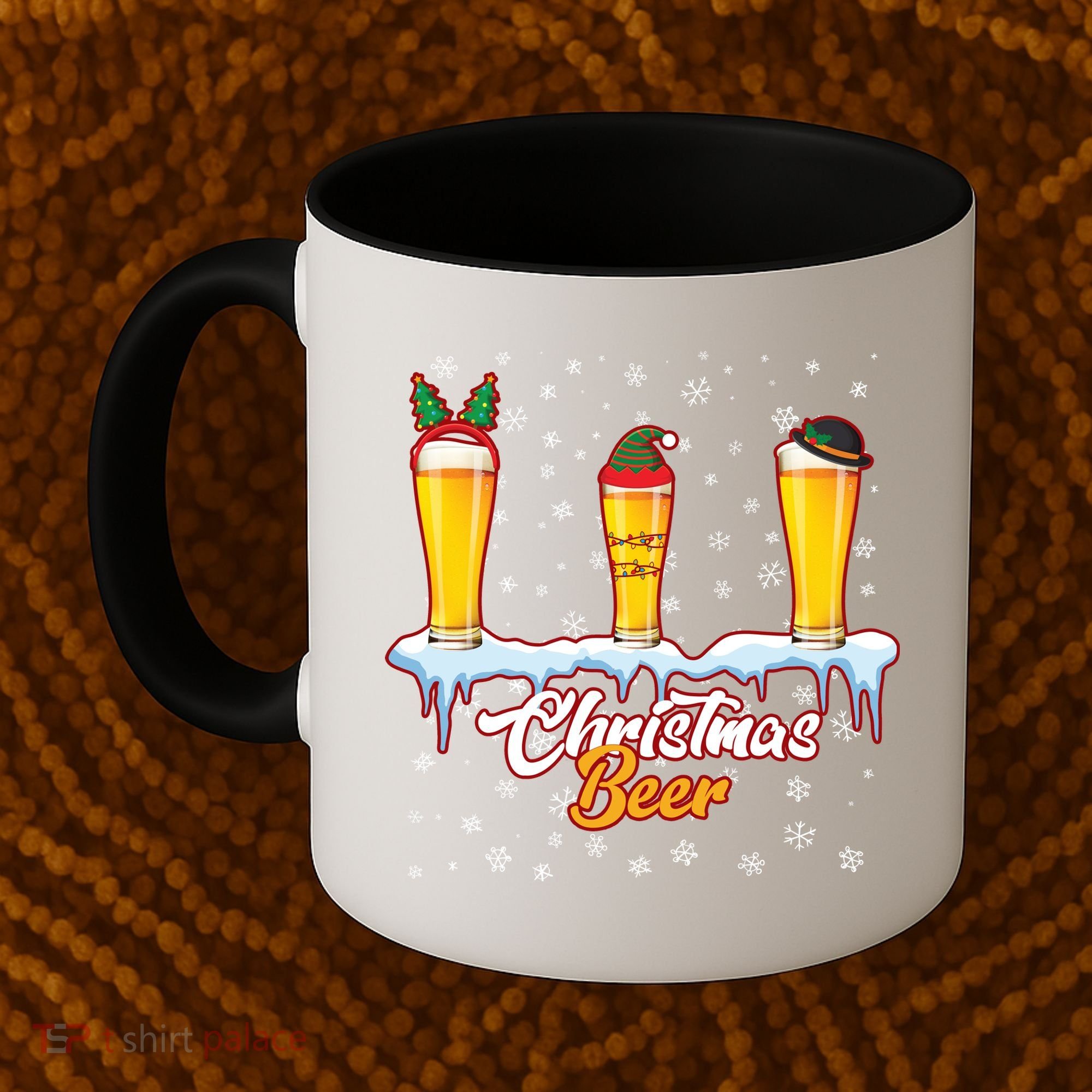 Funny Christmas Beer Coffee Mug