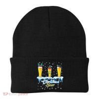 Funny Christmas Beer Beanie thumb 0