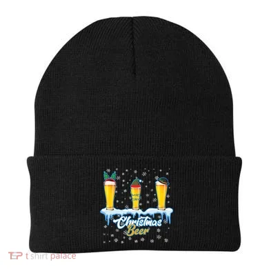 Funny Christmas Beer Beanie