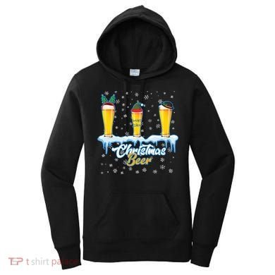 Funny Christmas Beer Women's Hoodie