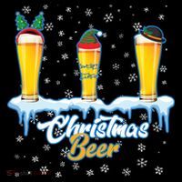 Funny Christmas Beer Women's Hoodie thumb 2