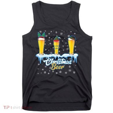 Funny Christmas Beer Tank Top