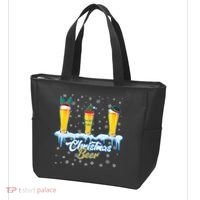 Funny Christmas Beer Tote Bag thumb 3