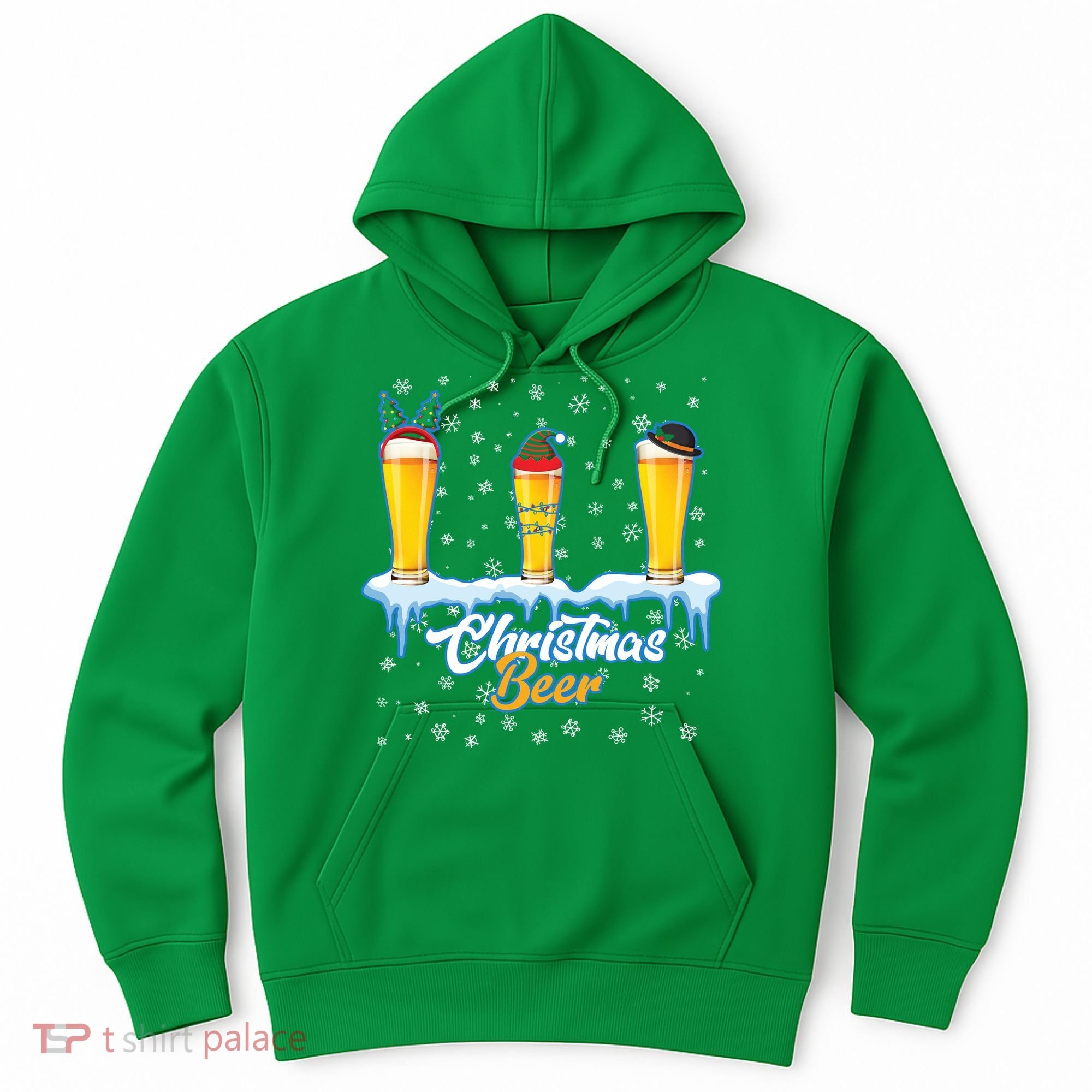 Funny Christmas Beer Hoodie