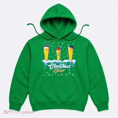 Funny Christmas Beer Hoodie