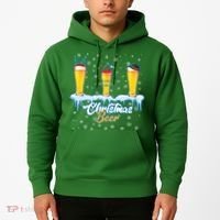 Funny Christmas Beer Hoodie thumb 2