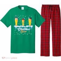 Funny Christmas Beer Pajama Set thumb 0