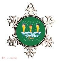 Funny Christmas Beer Ornament thumb 0