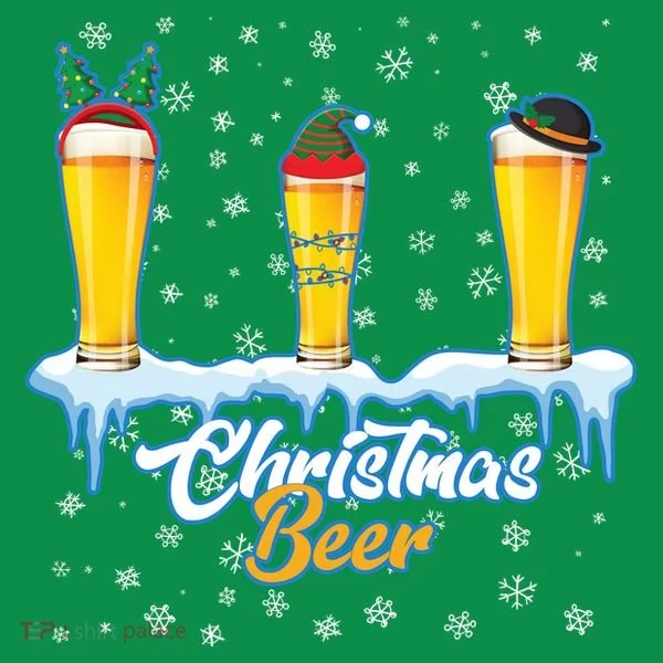 Funny Christmas Beer Toddler Hoodie
