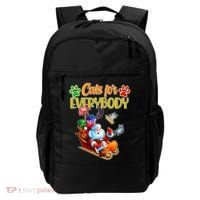 Funny Christmas Cats For Everyone Santa Claus Backpack thumb 0