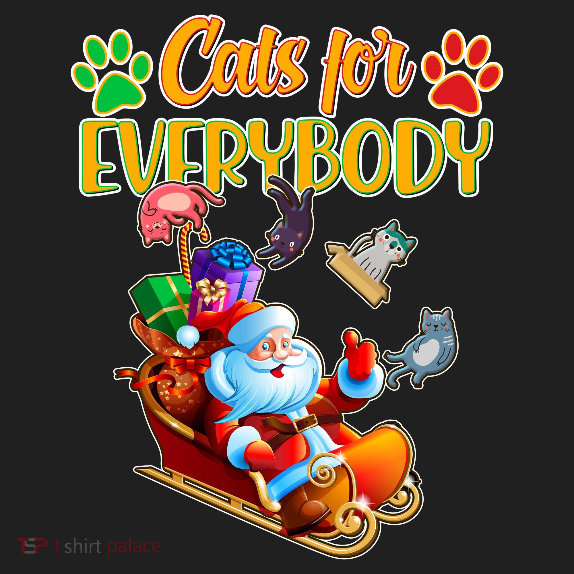 Funny Christmas Cats For Everyone Santa Claus Beanie