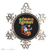 Funny Christmas Cats For Everyone Santa Claus Ornament thumb 0