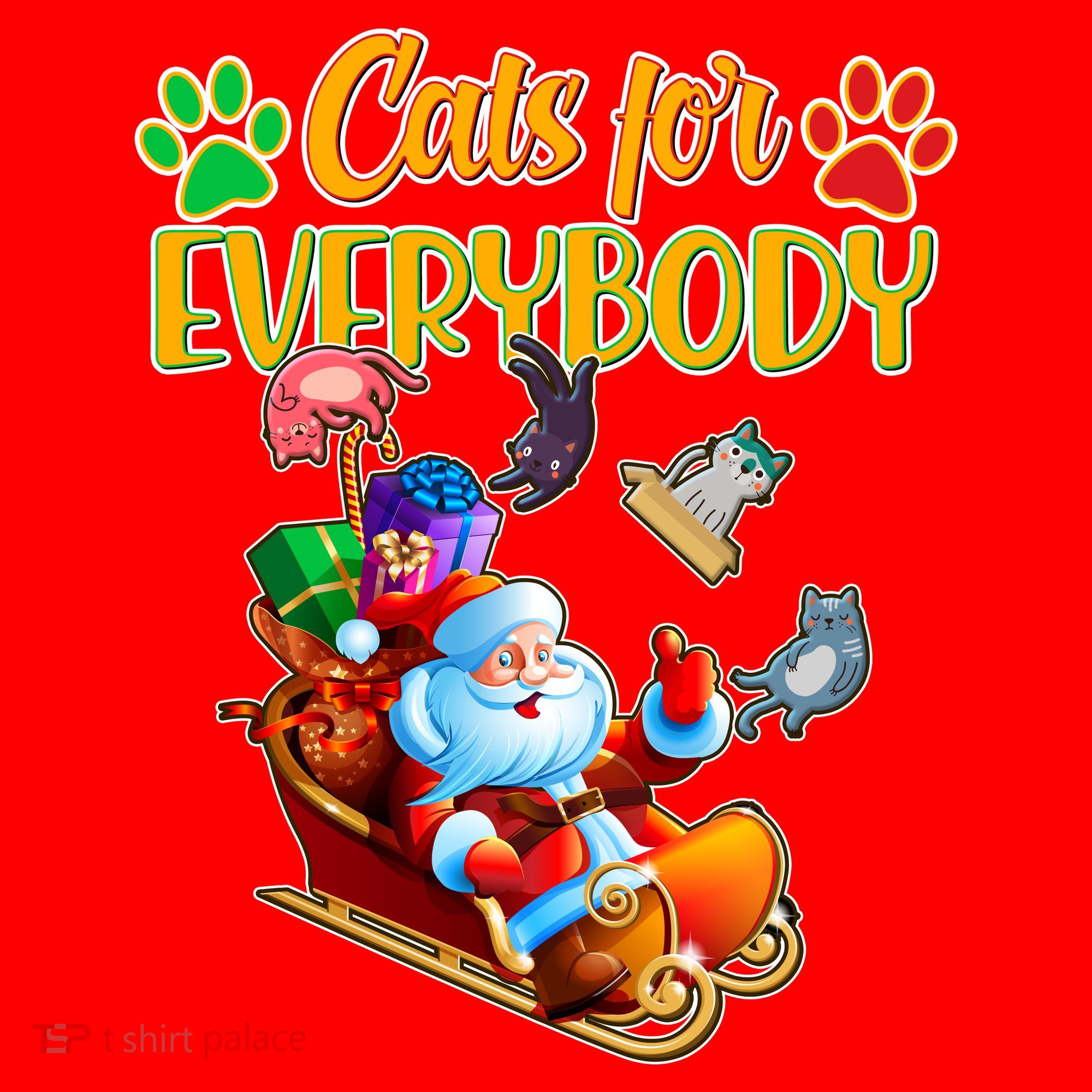 Funny Christmas Cats For Everyone Santa Claus Santa Hat