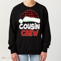 Funny Christmas Cousin Crew Matching Family Shirts Women's Sweatshirt thumb 0