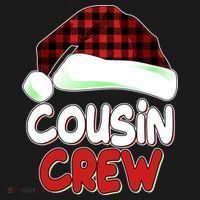 Funny Christmas Cousin Crew Matching Family Shirts Women's Hoodie thumb 2