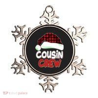 Funny Christmas Cousin Crew Matching Family Shirts Ornament thumb 0