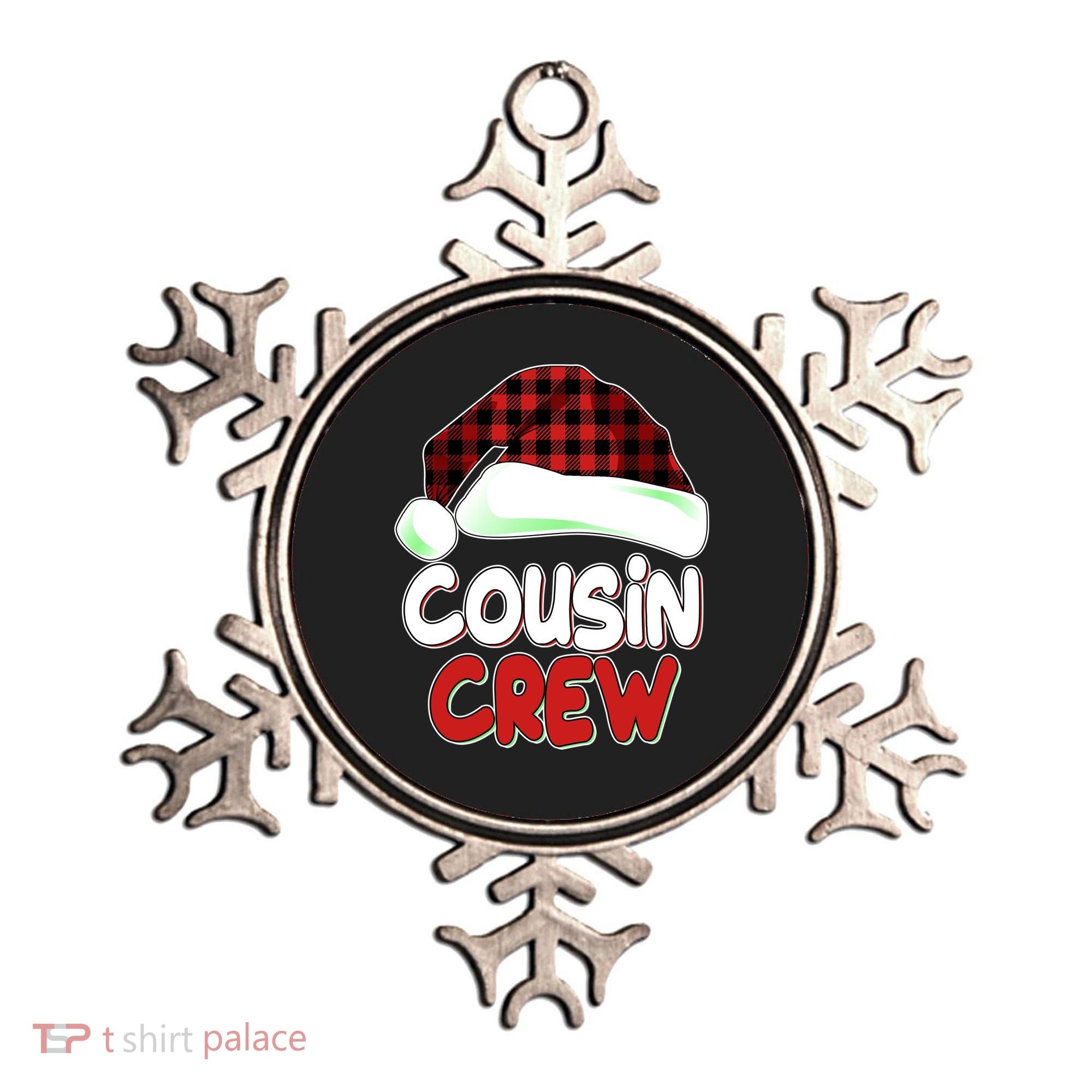 Funny Christmas Cousin Crew Matching Family Shirts Ornament