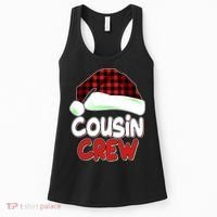 Funny Christmas Cousin Crew Matching Family Shirts Women's Tank Top thumb 0