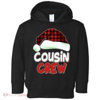 Funny Christmas Cousin Crew Matching Family Shirts Toddler Hoodie thumb 0