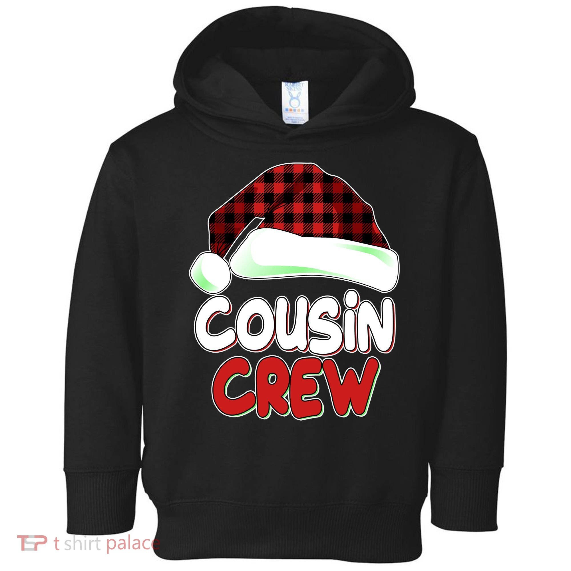 Funny Christmas Cousin Crew Matching Family Shirts Toddler Hoodie