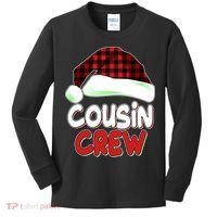 Funny Christmas Cousin Crew Matching Family Shirts Kids Long Sleeve Shirt thumb 0