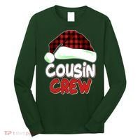 Funny Christmas Cousin Crew Matching Family Shirts Long Sleeve Shirt thumb 0