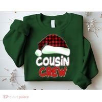 Funny Christmas Cousin Crew Matching Family Shirts Sweatshirt thumb 2