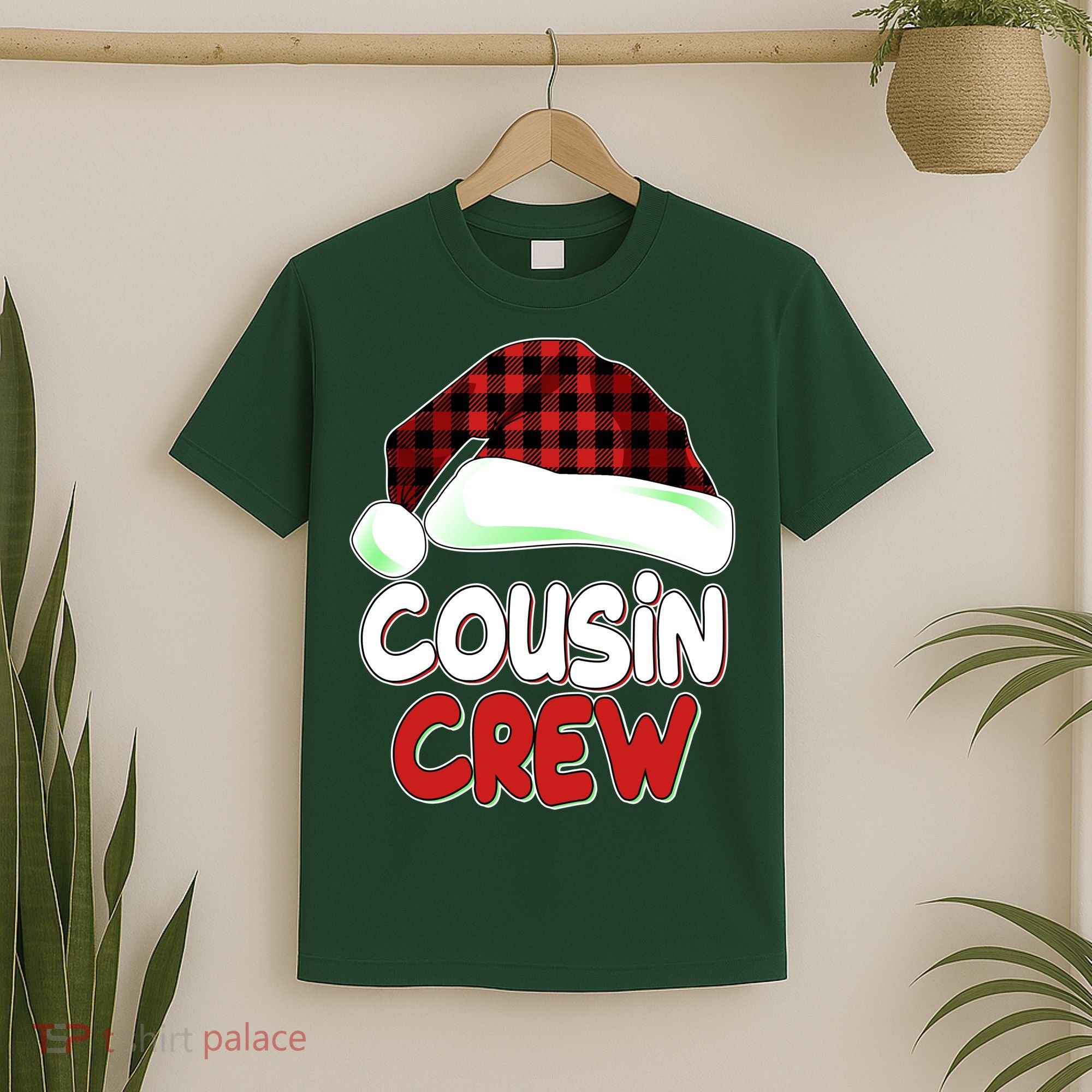 Funny Christmas Cousin Crew Matching Family Shirts T-Shirt