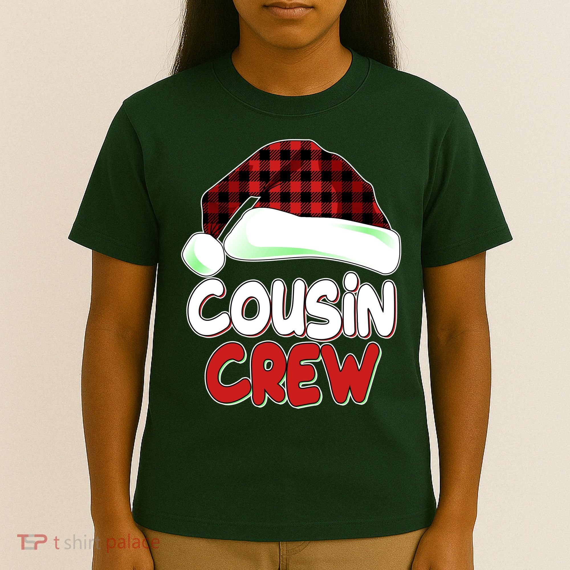 Funny Christmas Cousin Crew Matching Family Shirts T-Shirt