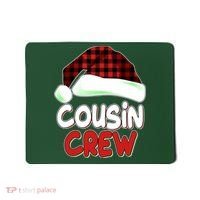 Funny Christmas Cousin Crew Matching Family Shirts Mousepad thumb 0