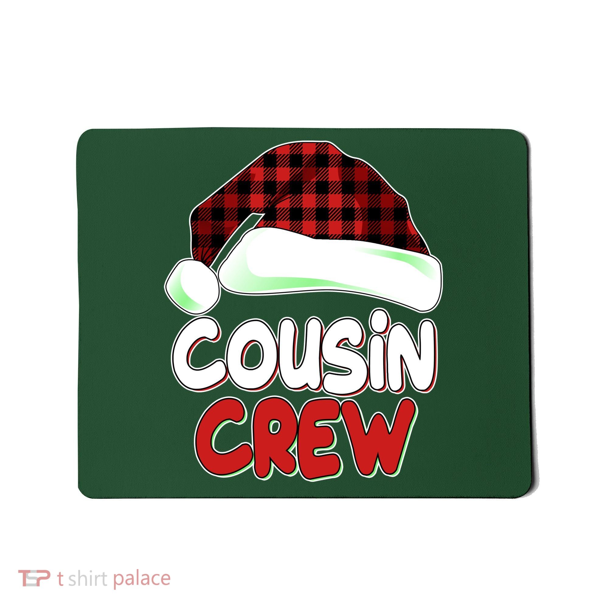 Funny Christmas Cousin Crew Matching Family Shirts Mousepad