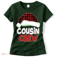 Funny Christmas Cousin Crew Matching Family Shirts Women's T-Shirt thumb 0