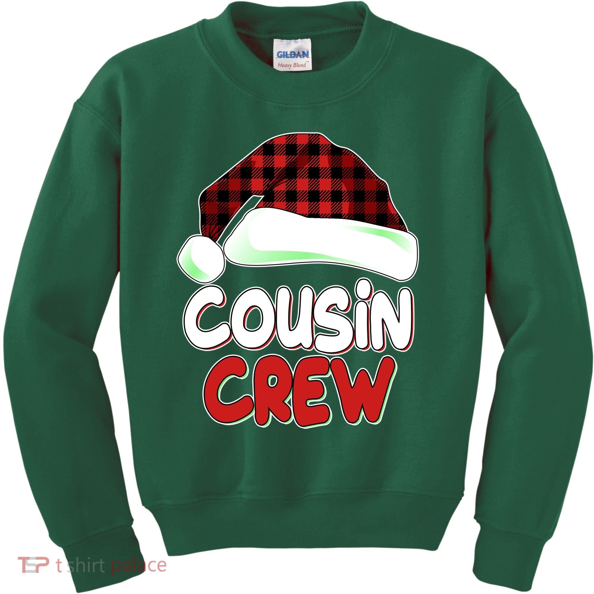 Funny Christmas Cousin Crew Matching Family Shirts Kids Sweatshirt