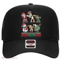 Funny Christmas Dabbing Merry Christ-Mask Hat thumb 0