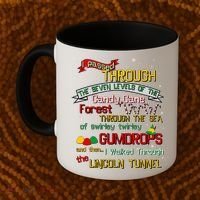 Funny Christmas Elf Map Coffee Mug thumb 2