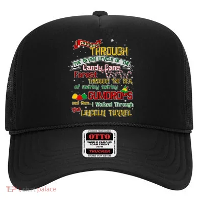 Funny Christmas Elf Map Hat